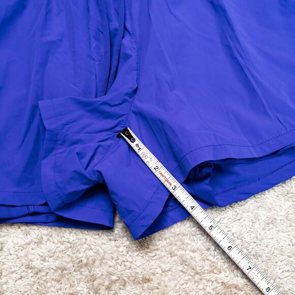 Spyder Active Lined Blue Running Shorts Womens Size M NWOT - Picture 5 of 11